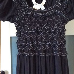 Black midi Max Studio dress